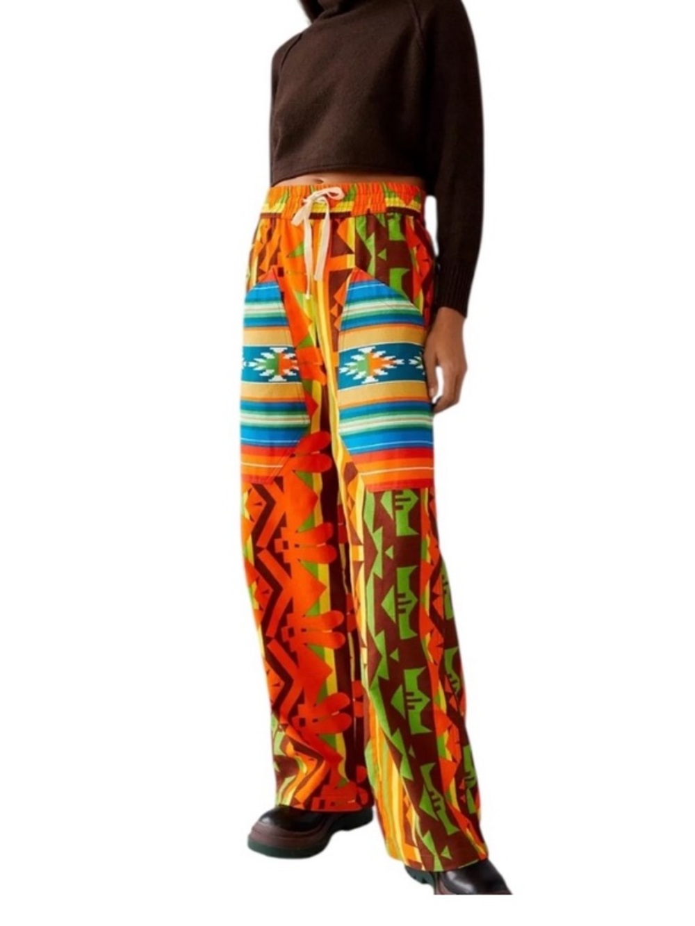 BDG Aztec Pattern Jeans